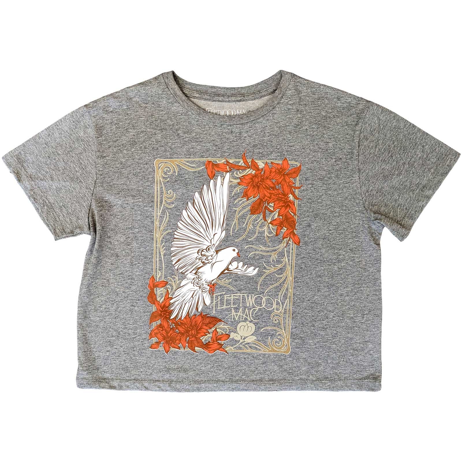 Image of Fleetwood Mac Crop Top - Dove Rock Off